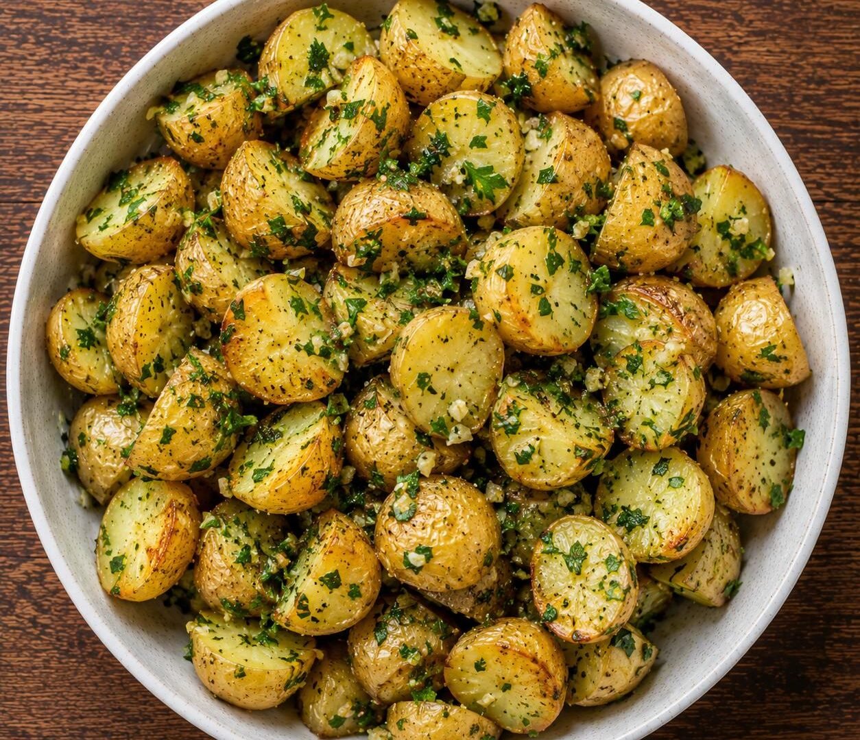 Garlic Parsley Potatoes