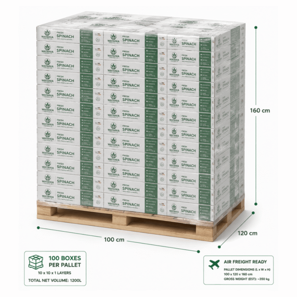 Spinach - Pallet