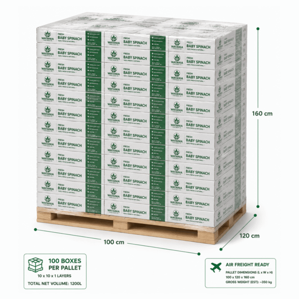Baby Spinach - Pallet